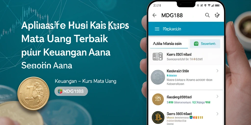 Antarmuka MDG188 menampilkan nilai tukar mata uang yang jelas dan informatif.